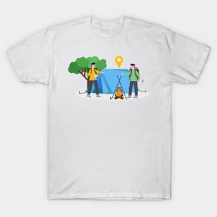 Hiking Camping T-Shirt